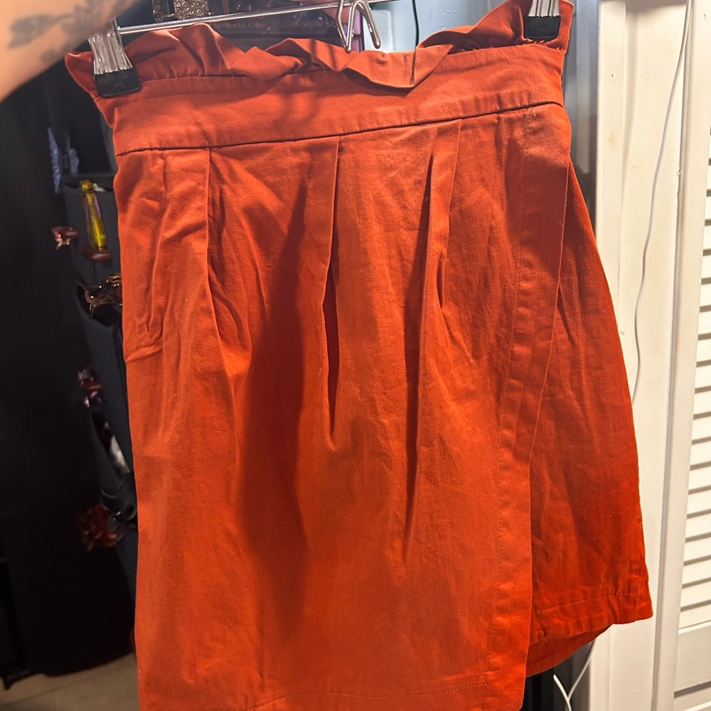 Elegant Orange Skirt